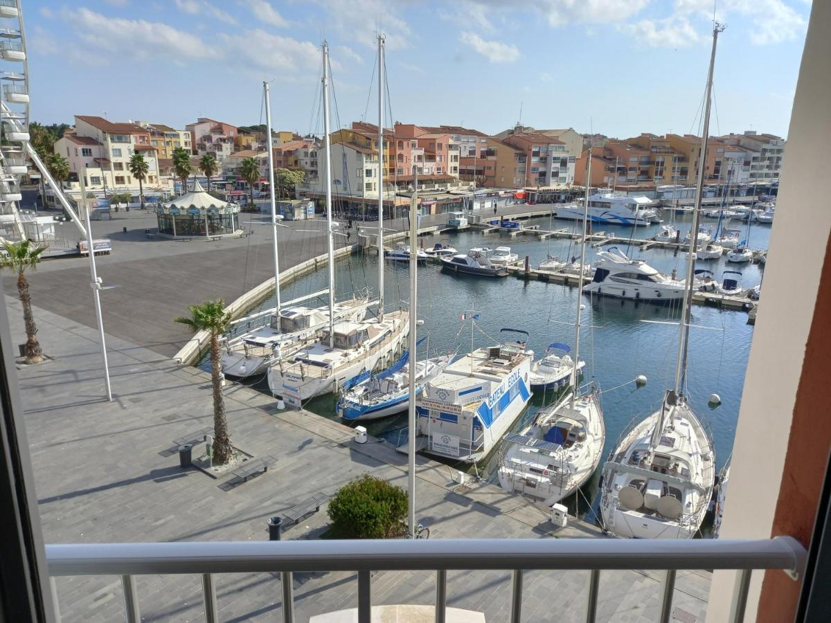 Апартаменти Port Brescou, T3 En Duplex Climatise, Superbe Vue Sur Le Port Агд Екстер'єр фото