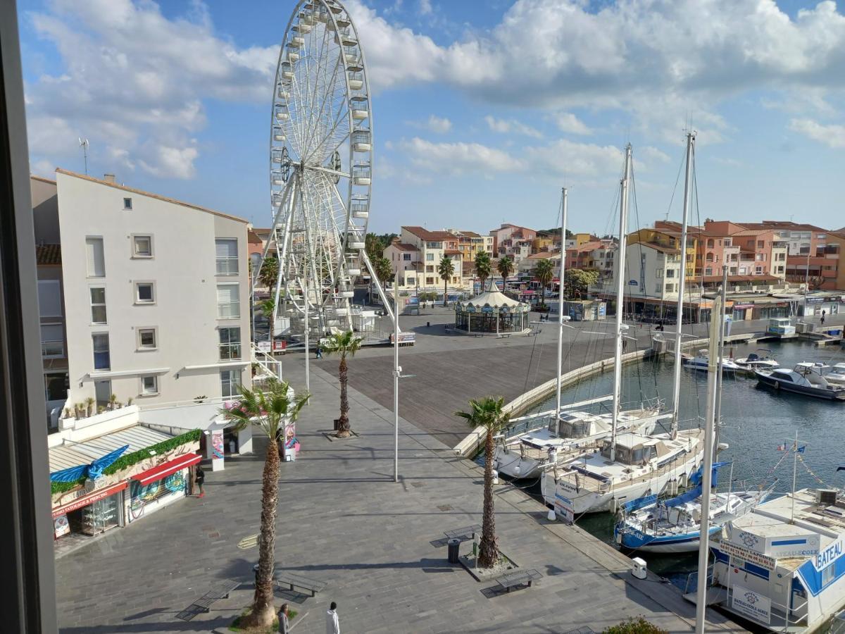 Апартаменти Port Brescou, T3 En Duplex Climatise, Superbe Vue Sur Le Port Агд Екстер'єр фото