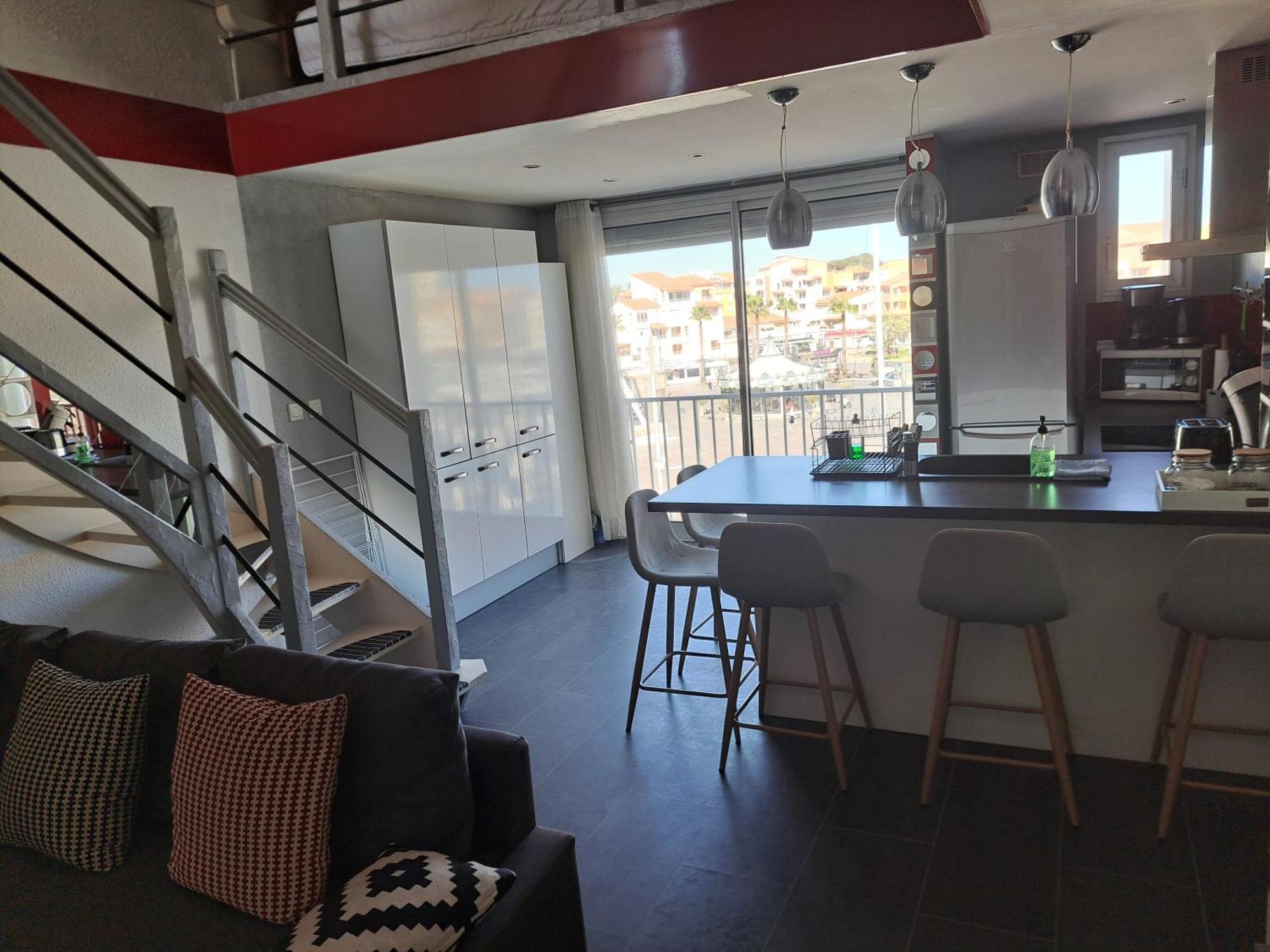Апартаменти Port Brescou, T3 En Duplex Climatise, Superbe Vue Sur Le Port Агд Екстер'єр фото